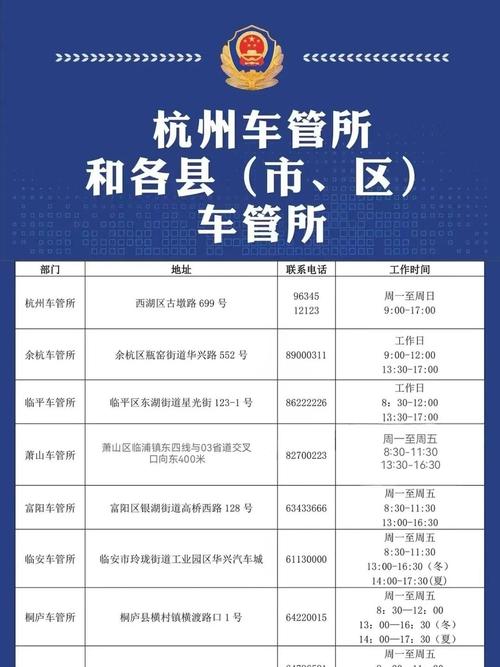 杭州车牌靓号办理攻略:轻松拥有专属吉祥车牌