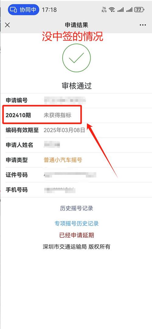 深圳车牌靓号摇号,个人资格