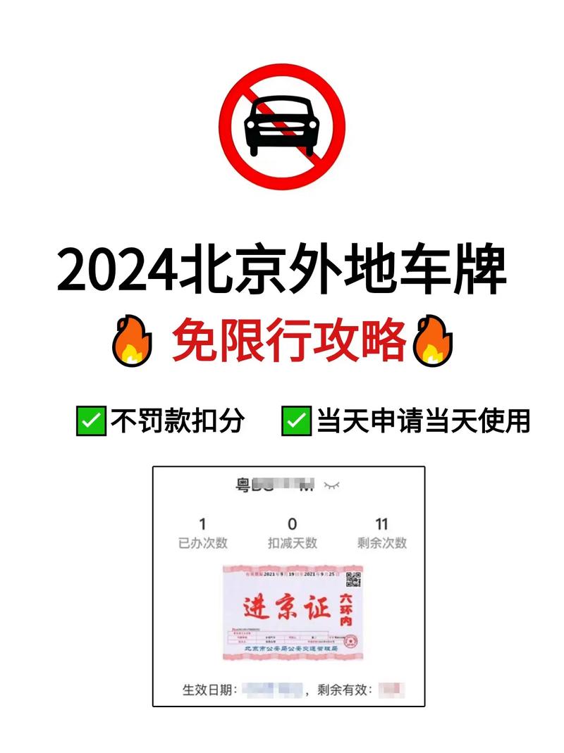 外地车牌驶入北京,最新政策解读与操作指南