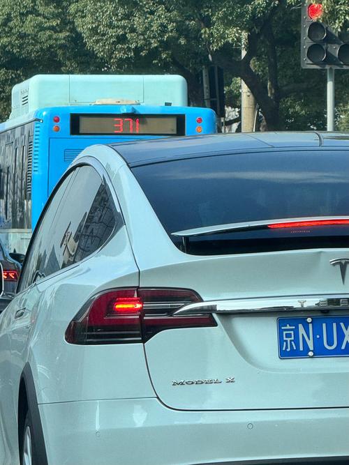 北京特斯拉新车主喜提网红车牌,绿色环保出行新风尚!