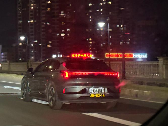 极氪001车牌框惊艳亮相,时尚与科技完美融合!