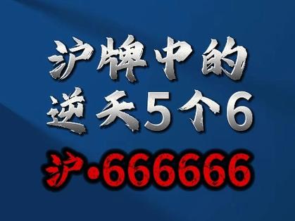 沪牌靓号竞拍风云:车牌背后的故事