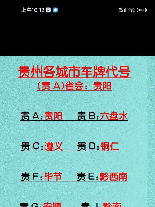 毕节车牌靓号,数字魅力闪耀贵州