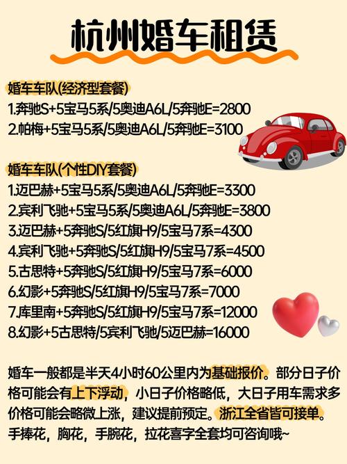 杭州车牌租赁价格大：热门车型租金哪家强？
