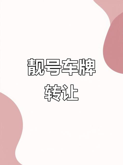 深圳车牌靓号传承：过户背后的故事