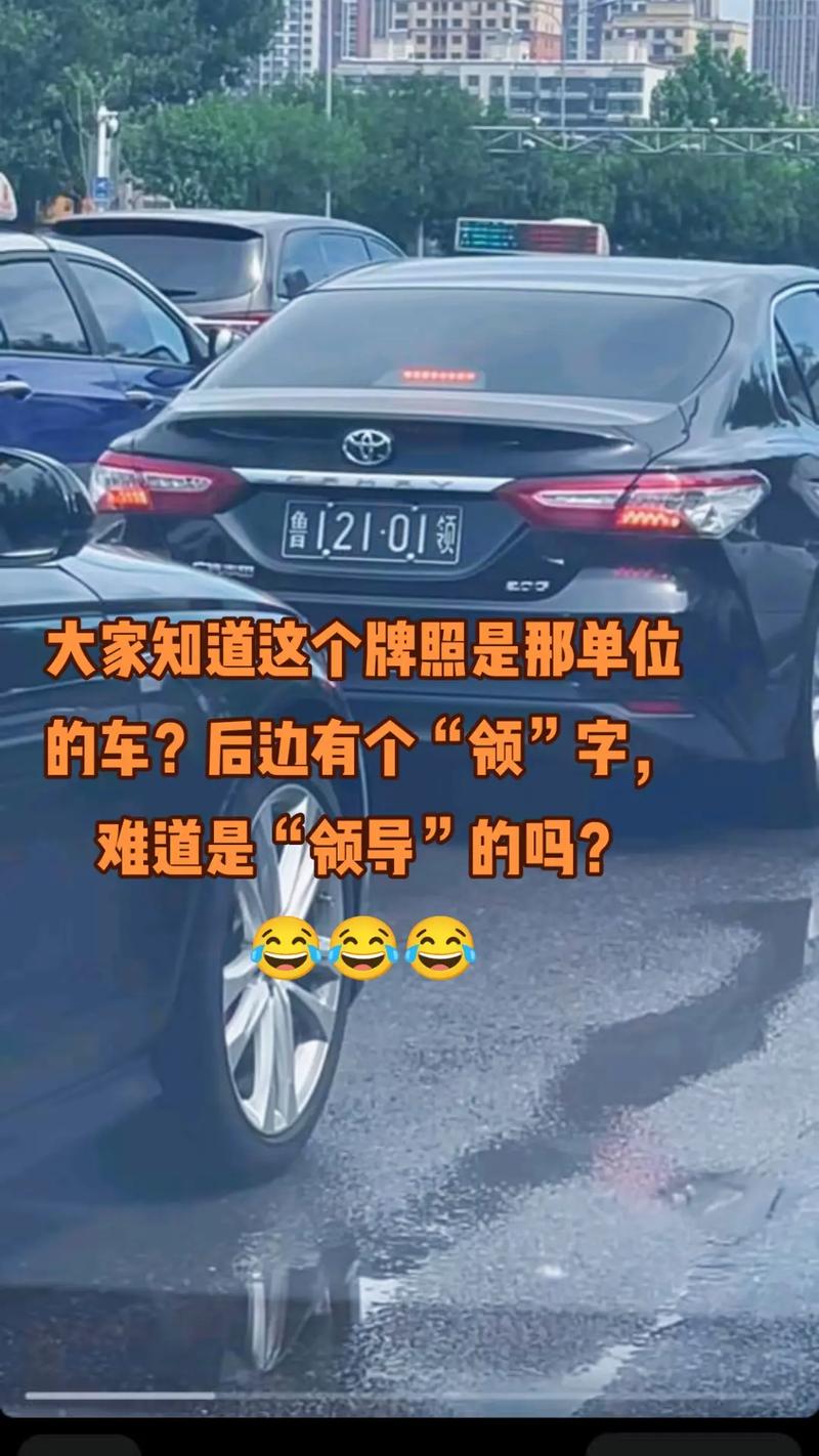 领字黑牌，神秘身份车辆引热议！