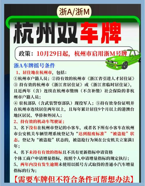 轻松摇号,车牌申请必备条件大!