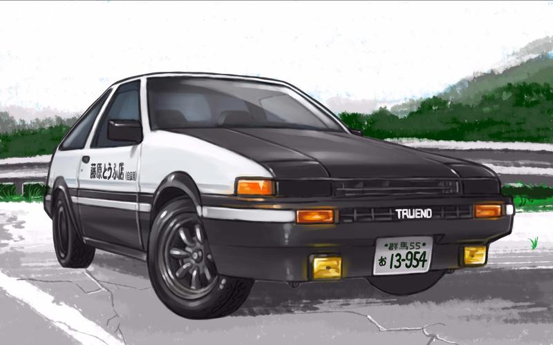 头文字D:AE86神车新篇章,车牌DAE86引热议!