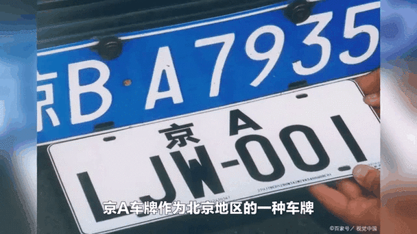 京A至京H,北京车牌背后的地域特色!