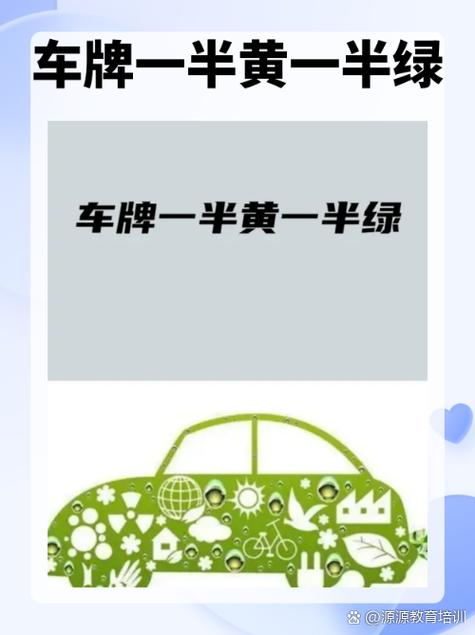 绿底车牌:环保出行新趋势