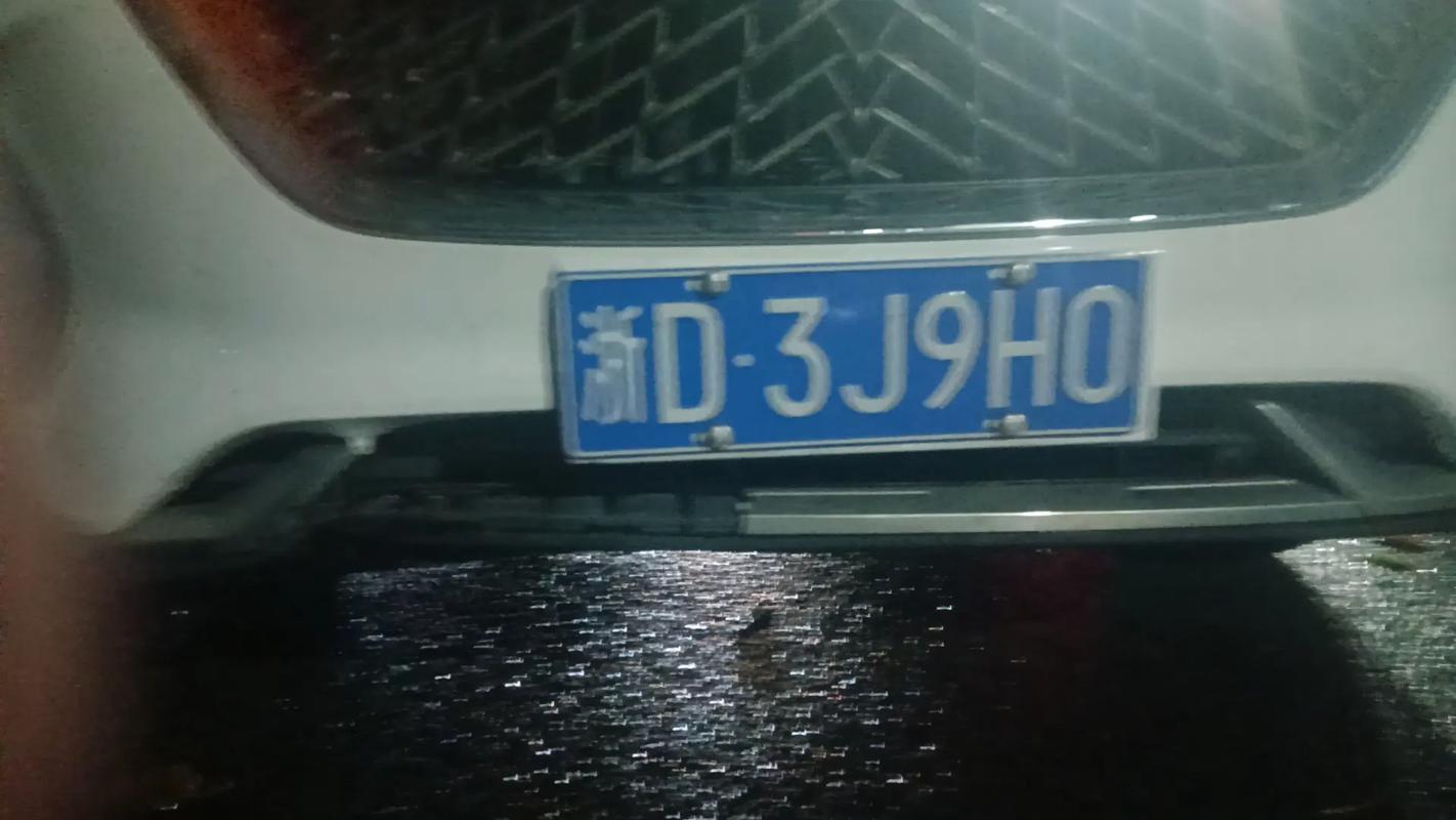 东莞现神秘靓号车牌,车牌号码引热议