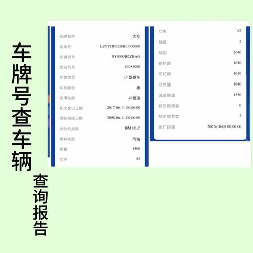 车牌一查,车主信息姓名全揭晓!