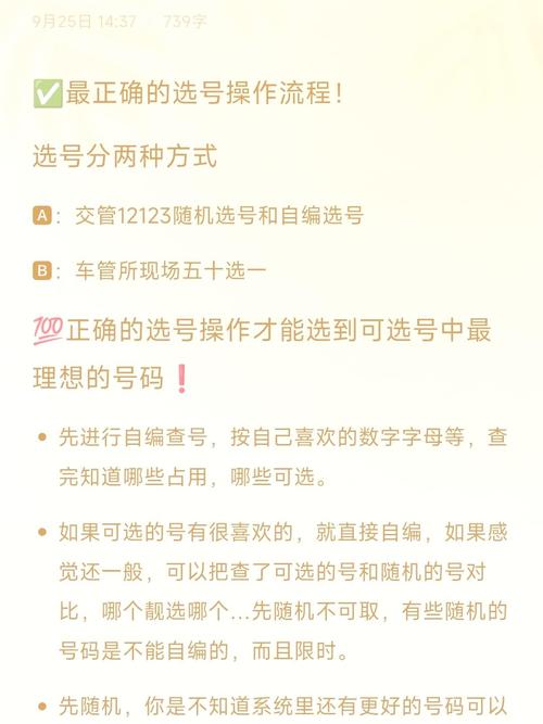 车牌号码挑选攻略:如何选到心仪好车牌?