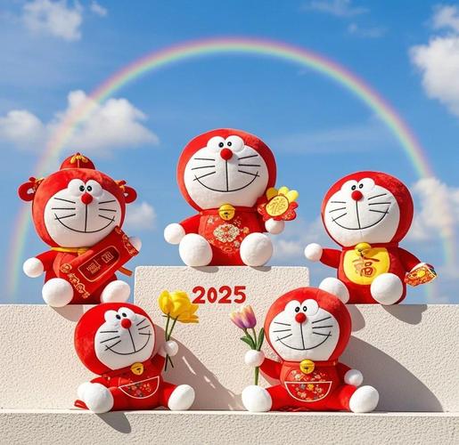 粤J车牌五福临门,幸运车主喜提吉祥物