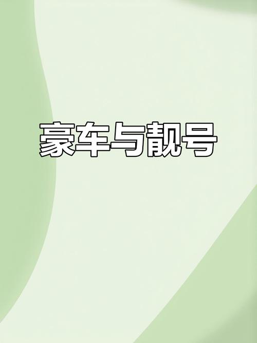 四顺号靓车牌:车牌界的明星,你的专属荣耀之选