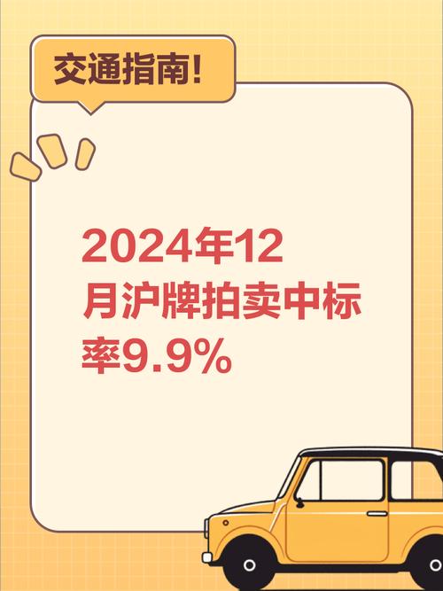 沪牌拍卖风云再起:中标者,车牌价格波动!