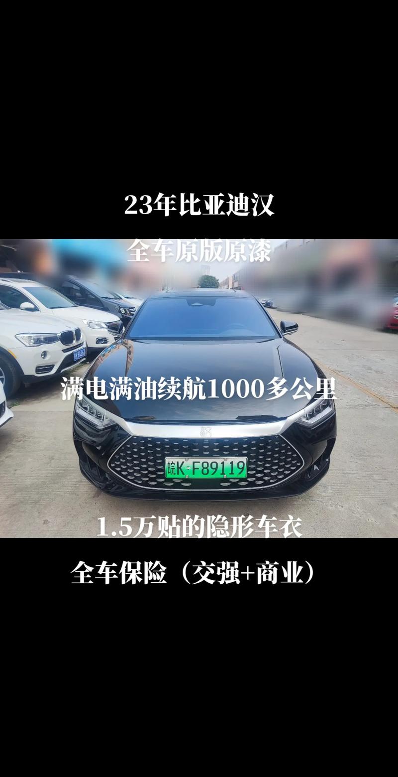 比亚迪汉专属车牌保护套,时尚出行新选择!