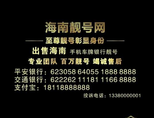 海南靓号车牌:价格波动背后的故事