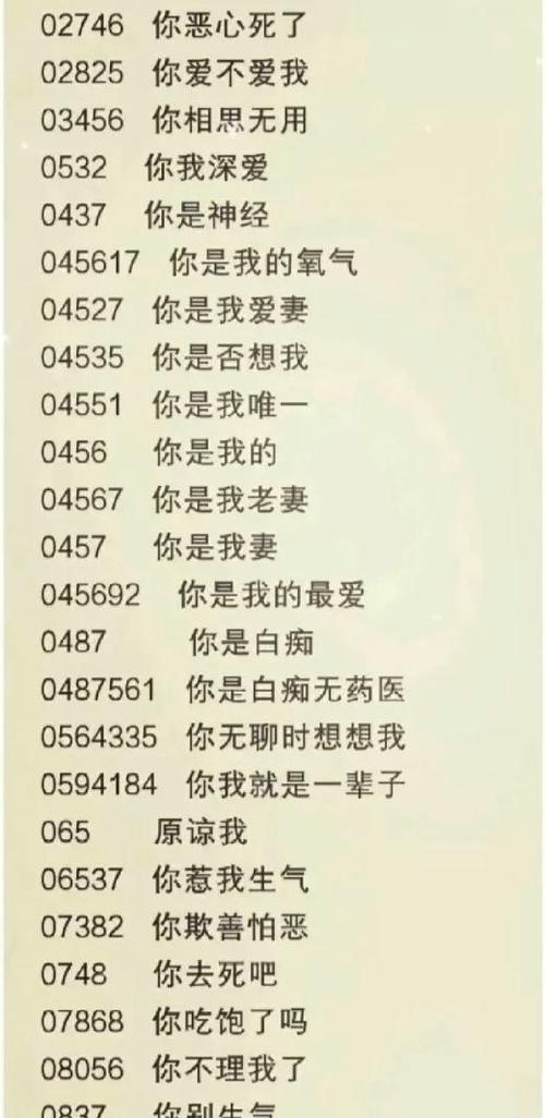 车牌5201314背后的浪漫密码
