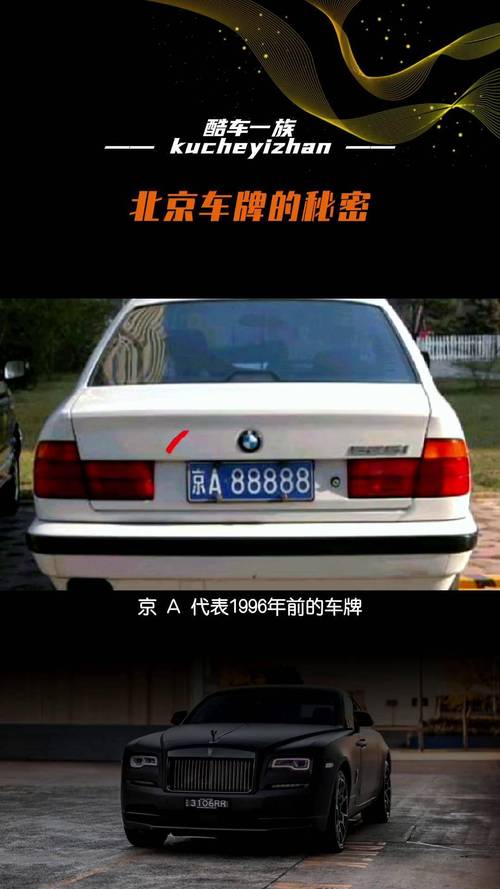 北京车牌:字母奥秘大