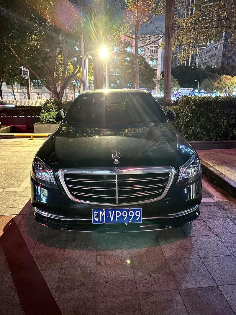 奔驰S尊享靓号车牌,尽显非凡品味