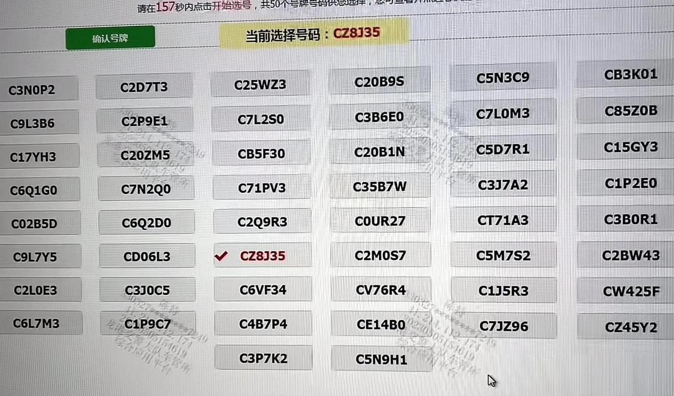 温州车牌靓号揭晓:神秘数字引发热议