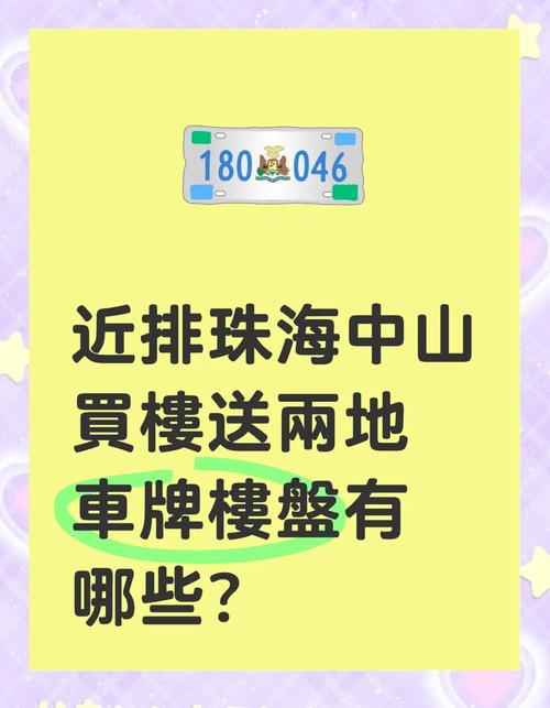 中山车牌靓号,一号难求的传奇风采