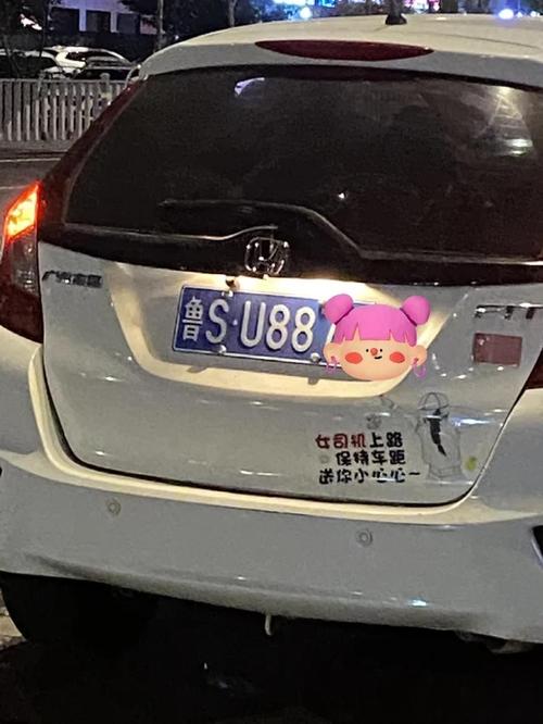 山东淄博车牌靓号226:一牌难求的吉祥物”惊现街头!
