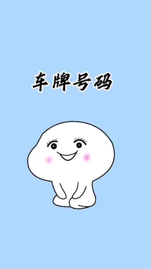 汽车牌照靓号选择:车主们心中的吉祥物””