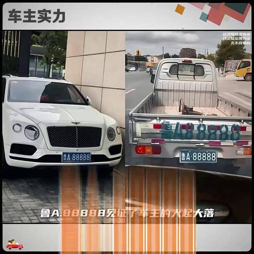 豪车追踪:神秘车牌a7777引网友热议,车主身份与背景!