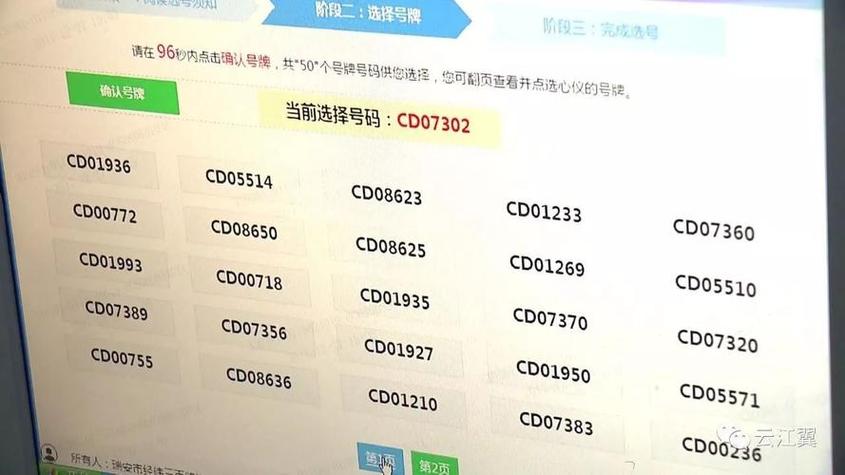 成都车牌选号新潮流:自选号码,个性彰显