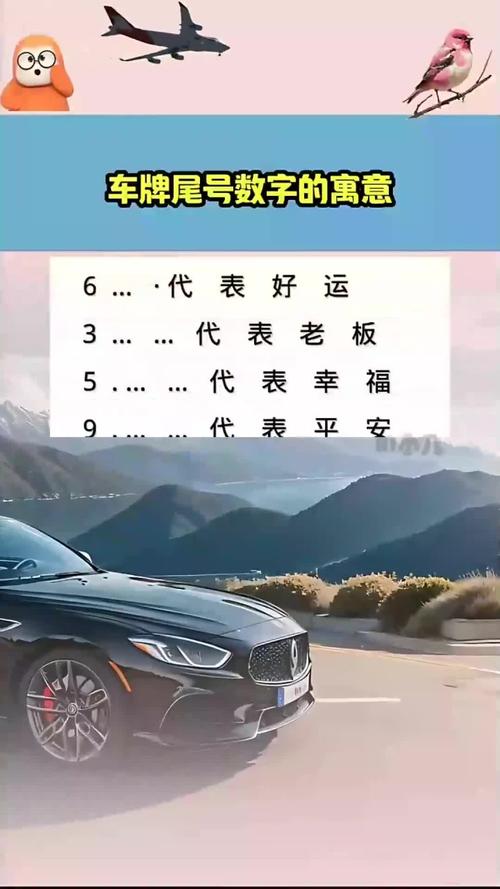吉祥如意,一马当先——数字组合车牌,开启幸福人生之旅