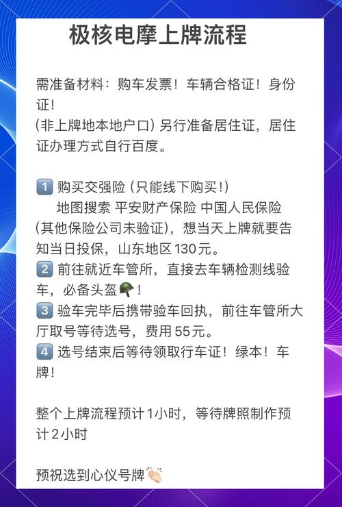 验车后多久可轻松拿到车牌?快速上牌攻略