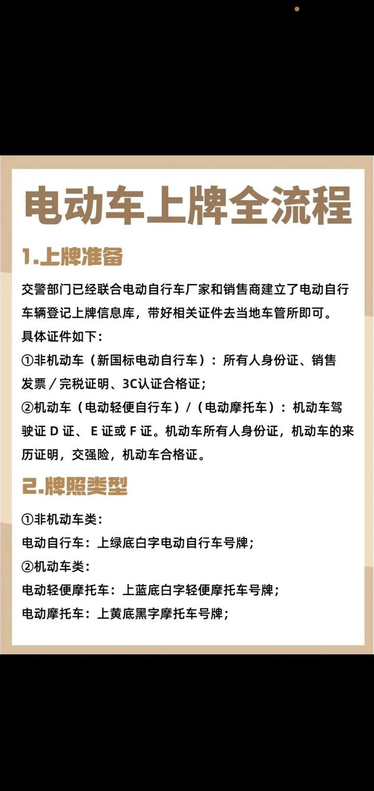 电动车出行必备!上车牌政策全面升级,你了解了吗?