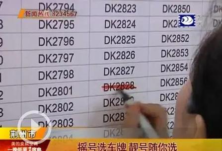 湖南车牌靓号惊现百万级别,车主身份曝光引热议!”